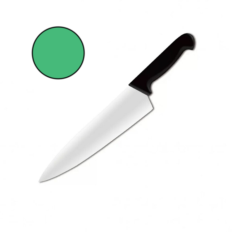 Нож поварской 17см MACO 413979 зеленый