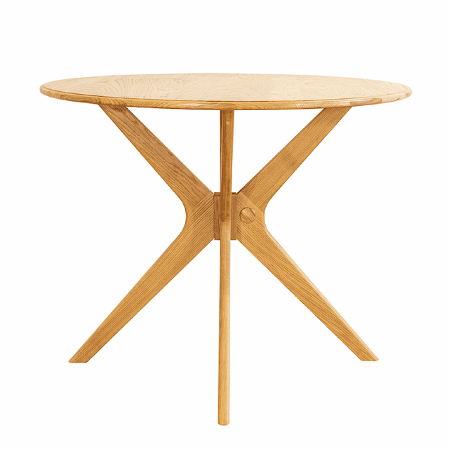 Стол CorsaStyle Олден круглый 950х950х760 (массив дуба)