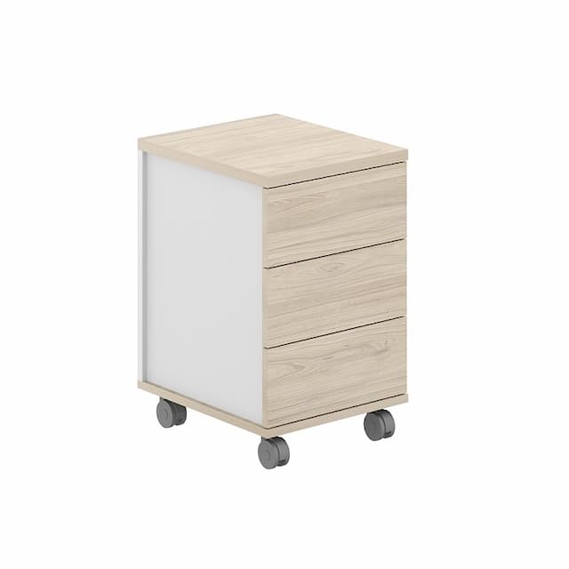 Тумба мобильная с замком Norden Allegro AG.272.WH.AR.AR
