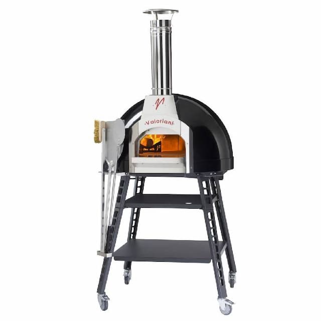 Печь дровяная с подом Ø75 см Valoriani Baby 75 Wood with accessories
