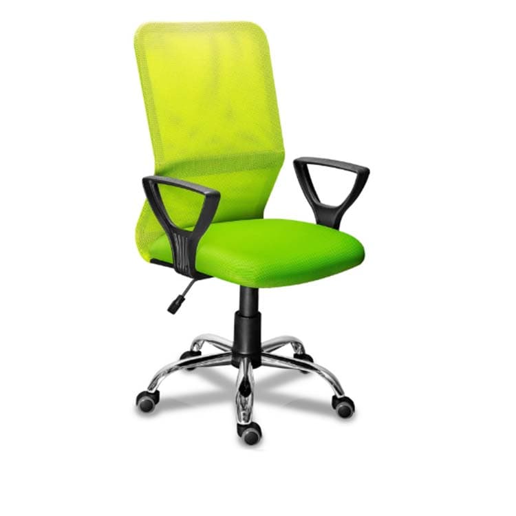 Кресло для персонала Мирэй МГ-21 гольф хром, пиастра, ГТ, ткань цветная серия В