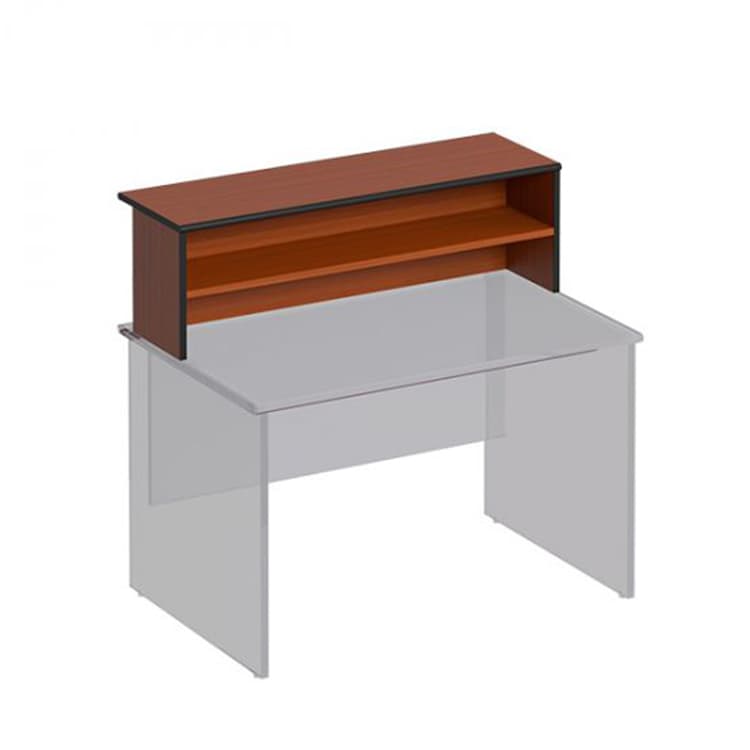 Надстройка к столу Юнитекс ДИН-Р (120x38x37) ДР 451 ОФ французский орех