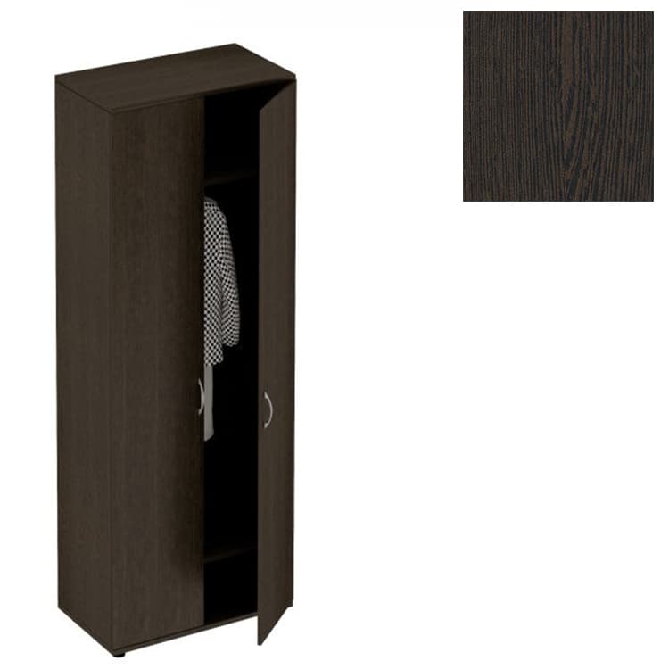 Шкаф для одежды Юнитекс Формула (80x45x219) ФР 307 ВТ венге темный