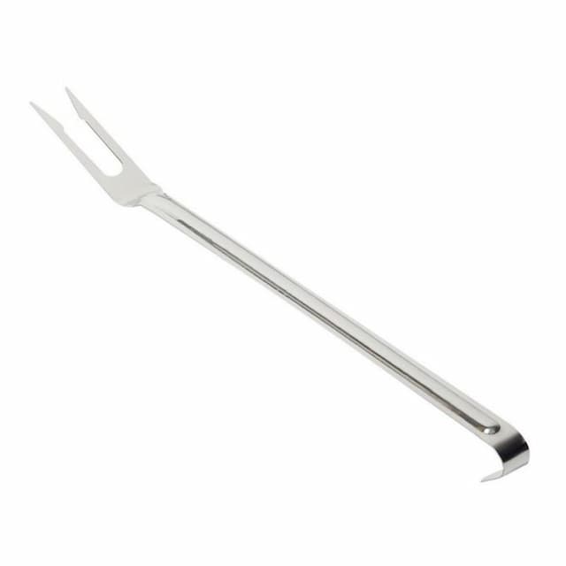 Вилка транжирная "ОБЩЕПИТ" нержавейка, ручка 38см. раб/часть 13,5х3,5см.