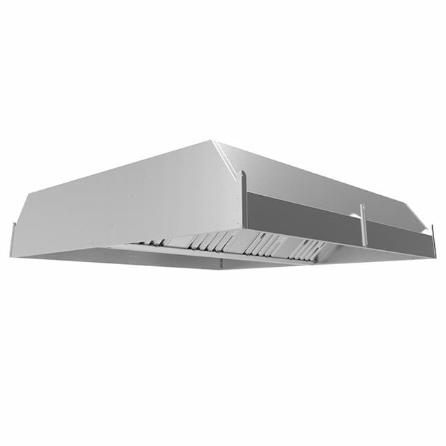 Зонт вытяжной центральный КОБОР ЗЦВ-60/120 c подсветкой