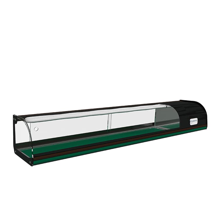 Витрина барная холодильная Полюс SUSHI BAR A37 SM 1,5-1 Sushi (ВХСв-1,5 суши-кейс)