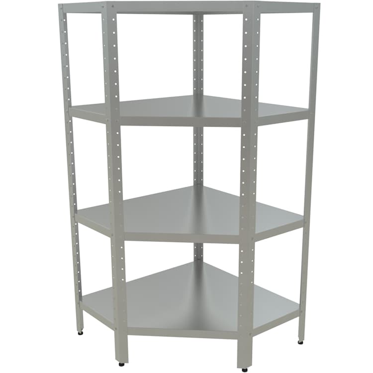 Стеллаж кухонный угловой КОБОР СКУ-6/3-70/100