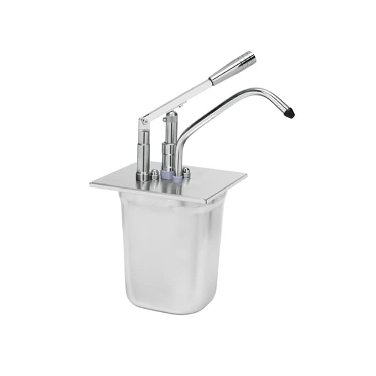 Дозатор для соусов с гастроемкостью GN 1/6x200 мм и дозированием рычагом Kalando KD0216