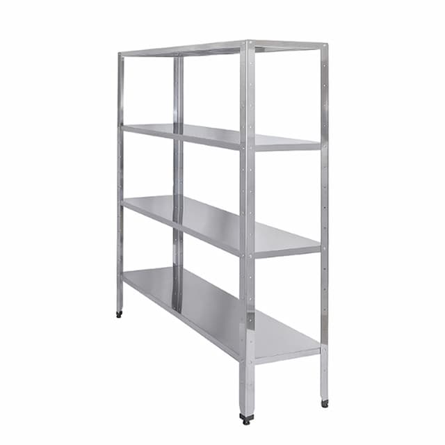 Стеллаж кухонный Luxstahl СР-1800х1000х300/4 нерж