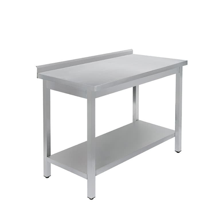 Стол универсальный Luxstahl СПУ-19/6 со сплошной полкой нерж