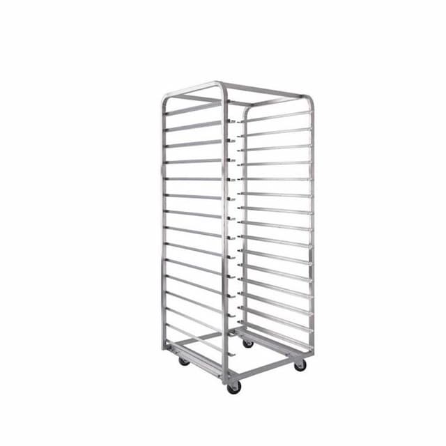 Тележка (сварн., нерж., 18 уровней 600х800, крюк, Rotor Smart/Pro, т.м.WLBake, h1945)