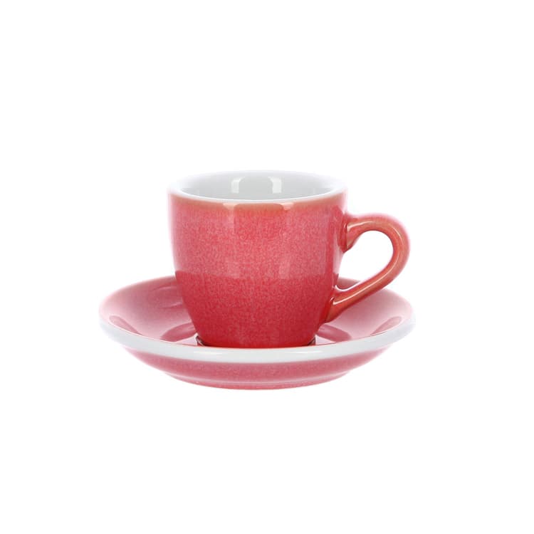 Кофейная пара Loveramics (Лаврамикс) Egg, 80ml, ягодная